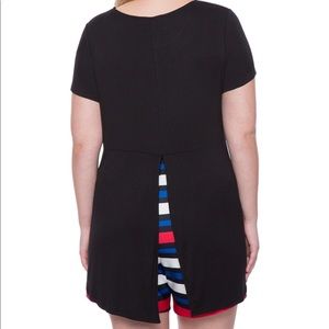 Eloquii Tops - Black Tail Back Top Eloquii Size 14/16 Eloquii Tops - Black Tail Back Top Eloquii Size 14/16